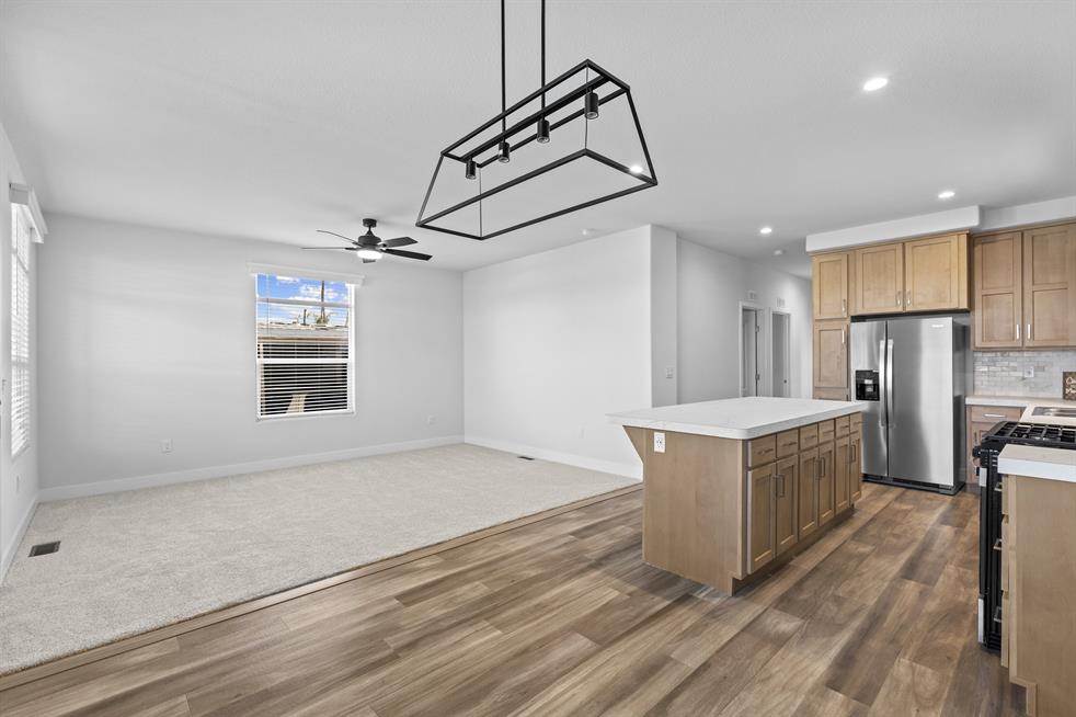 Bright and welcoming dining area with beautiful natural light